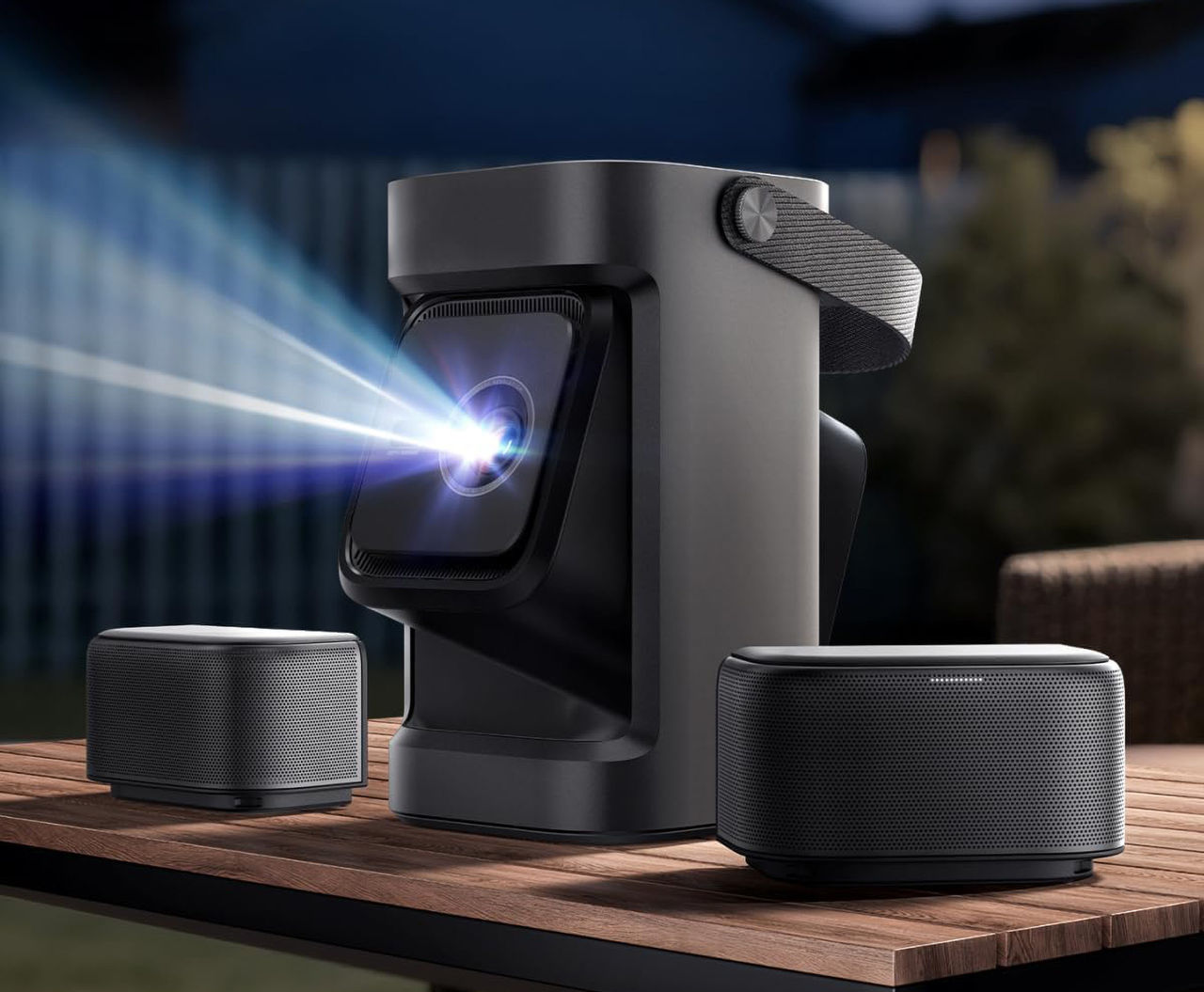 Nebulas nya projektor har löstagbara högtalare
