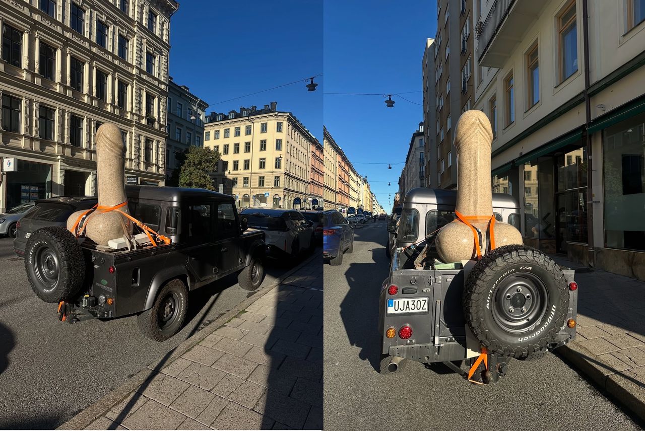 Man köpte jättepenis för sina sista pengar