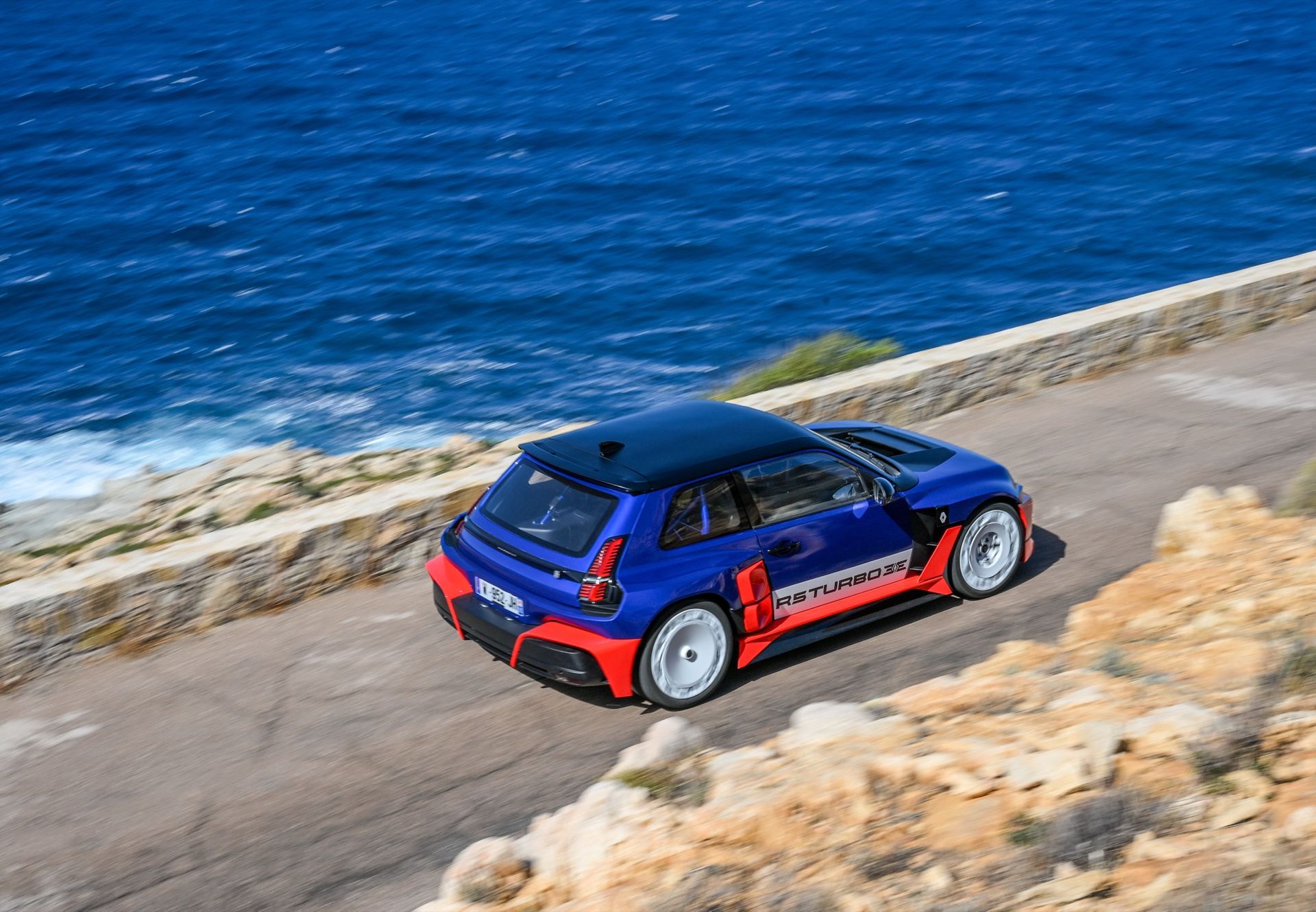 Renault 5 Turbo 3E har varit på Corsica