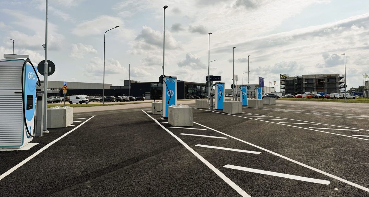 Ny laddstation för eldrivna lastbilar i Ängelholm