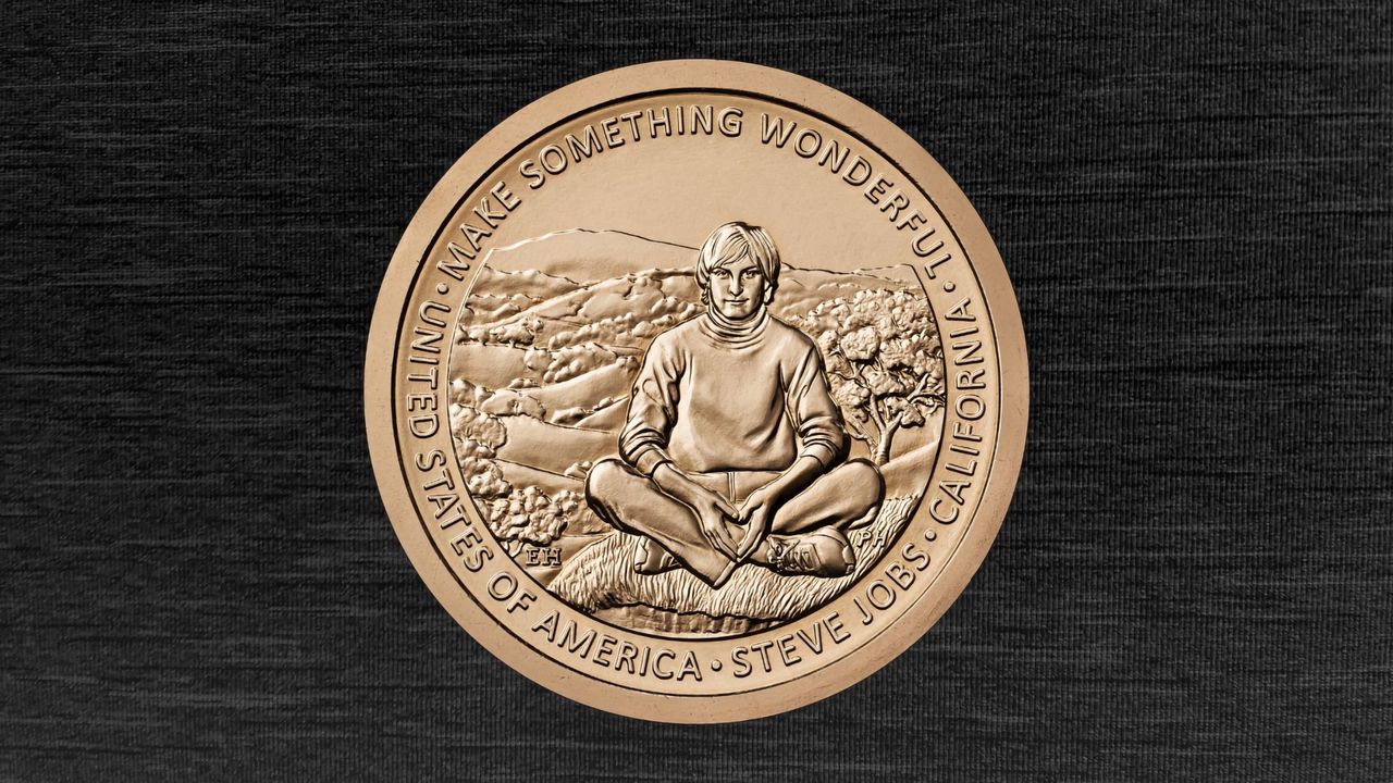 Steve Jobs hyllas med nytt samlarmynt i USA