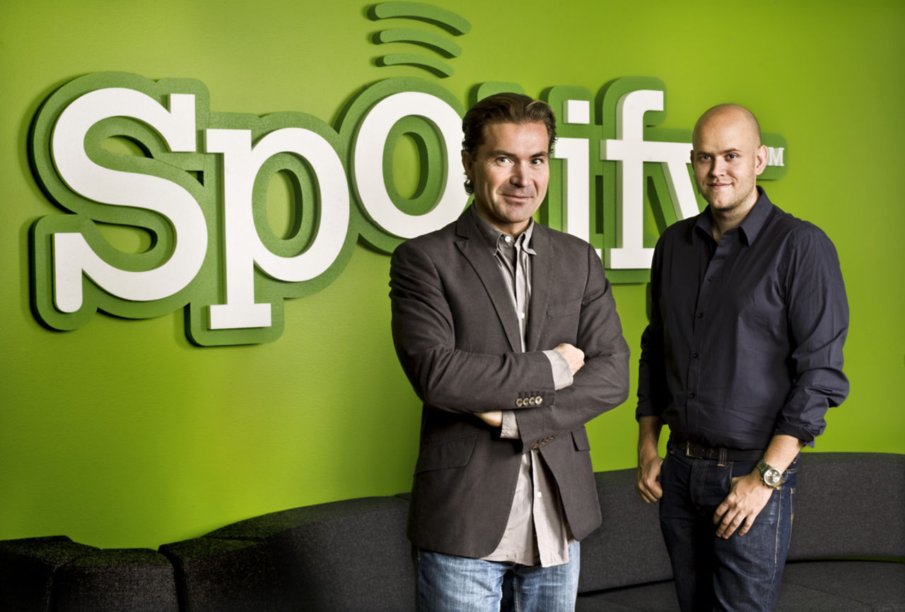 Spotifygrundarna drar igång försvarsföretag