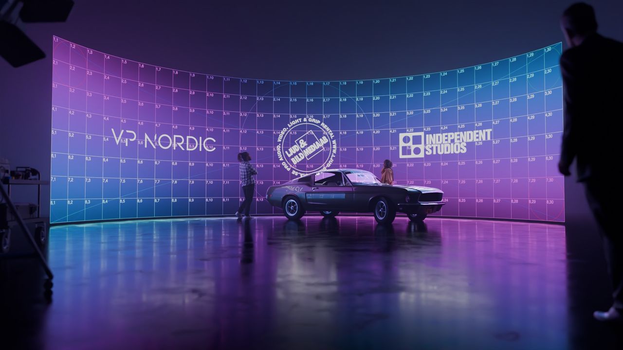 Stockholm får ny LED-studio för dynamiska bakgrunder