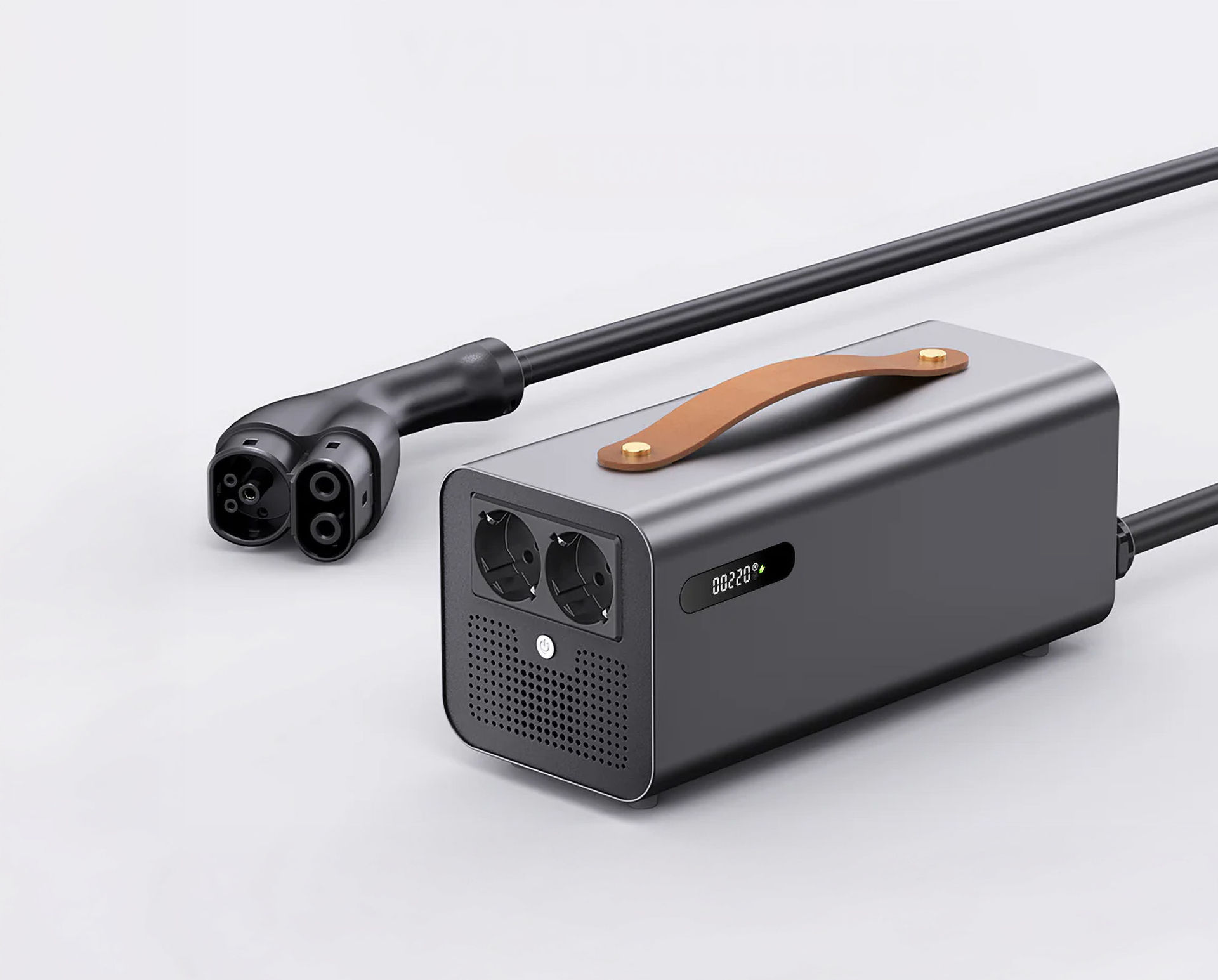 Det går att få ström ur en Tesla