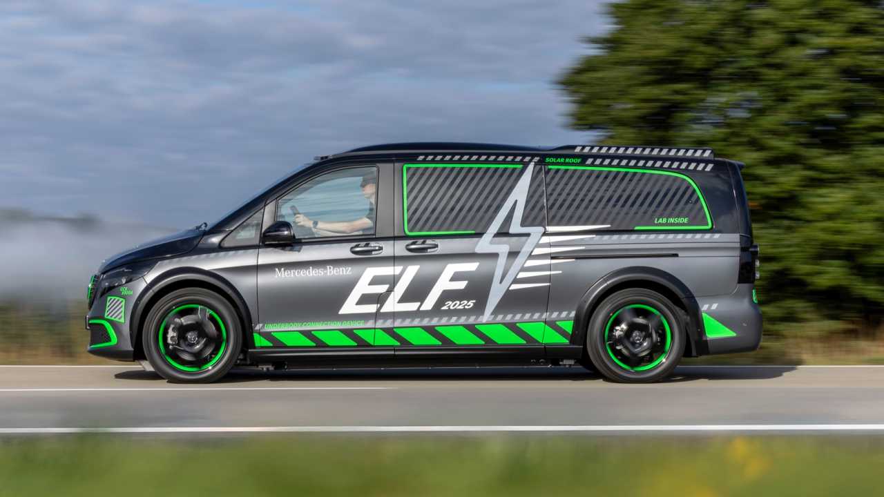 Det här är Mercedes rullande ladd-labb
