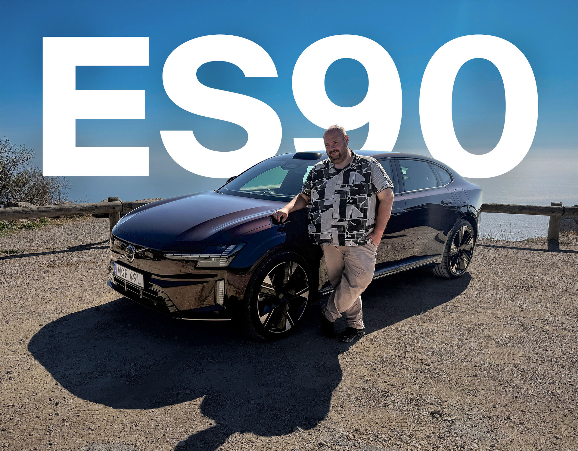 Vi har kört Volvo ES90!