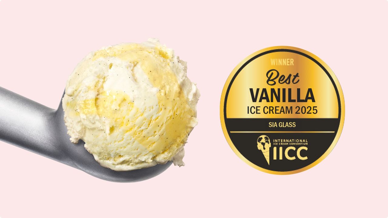 Sia gör världens godaste vaniljglass