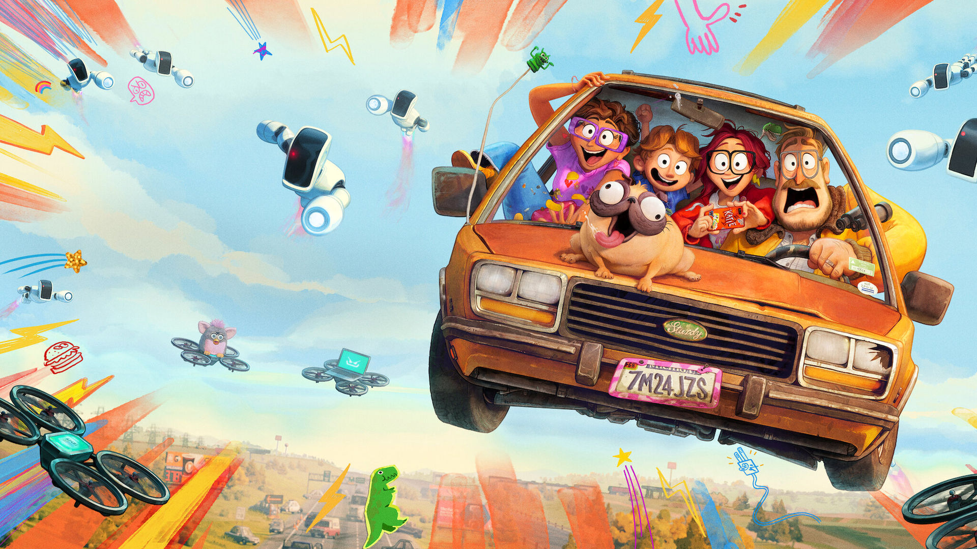 Familjen Mitchell mot maskinerna 2 är på gång