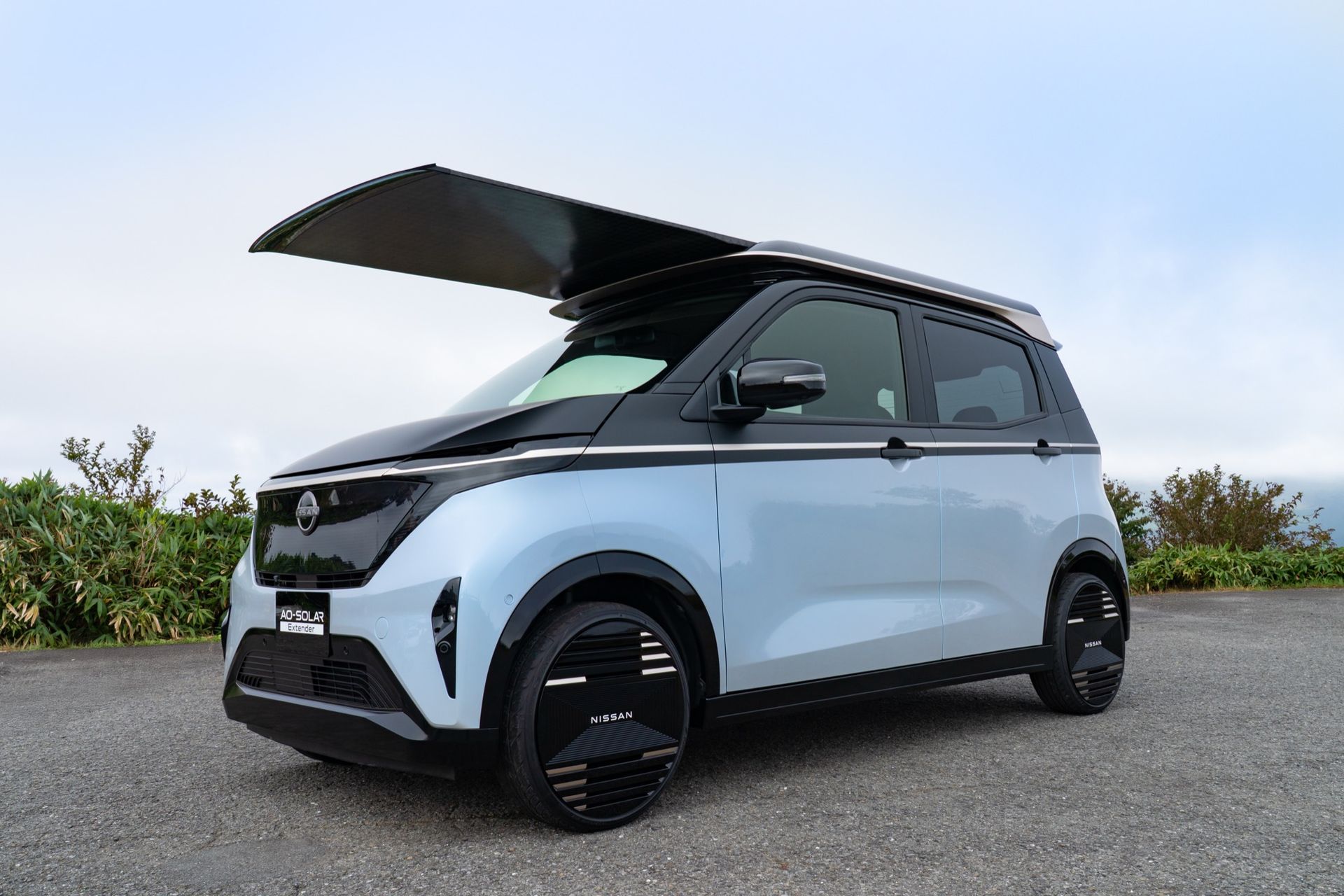 Nissans nya räckviddsförlängare sitter på taket