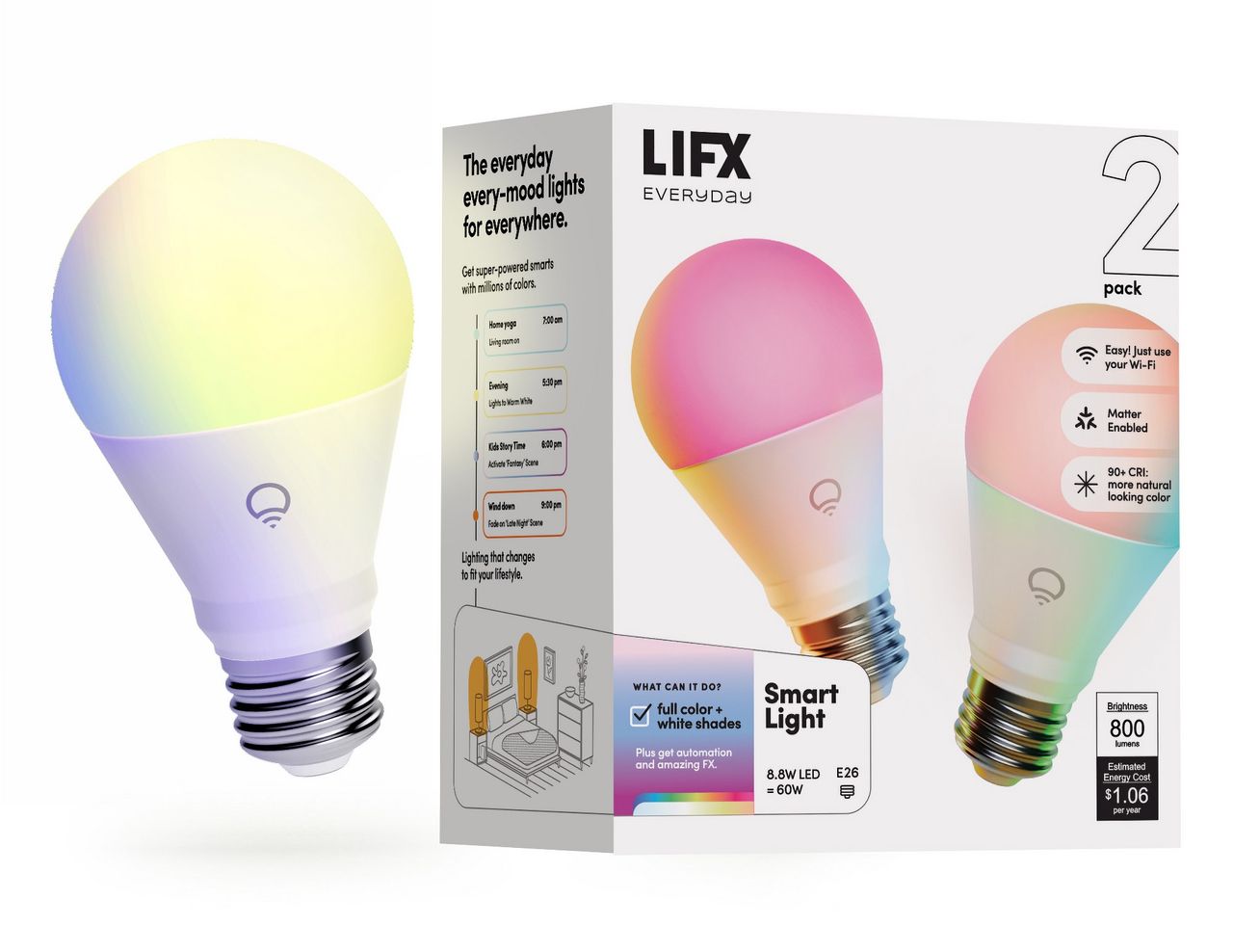 Lifx lanserar nya budgetlampor med Matter