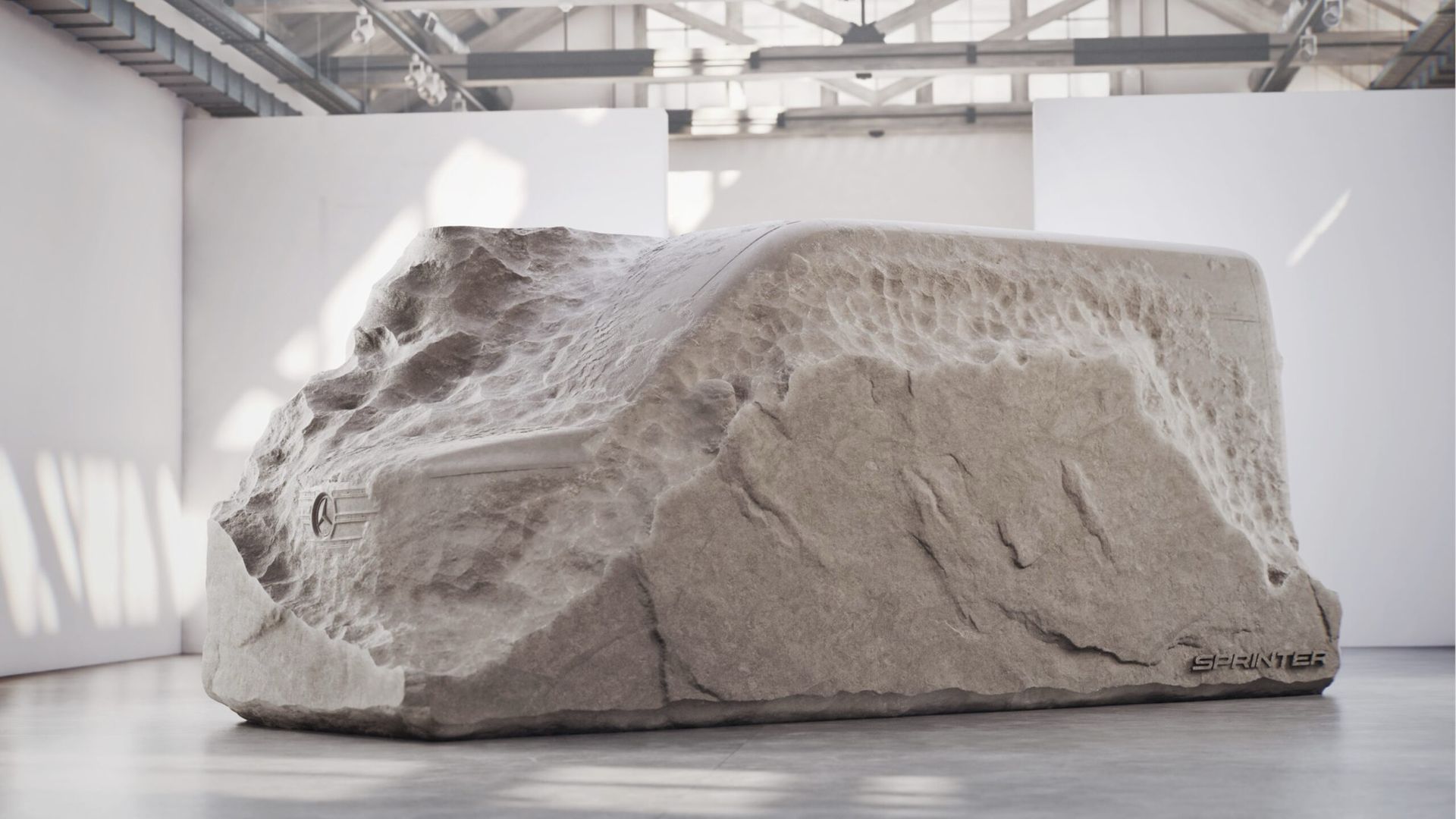 Mercedes nya Sprinter verkar stenhård