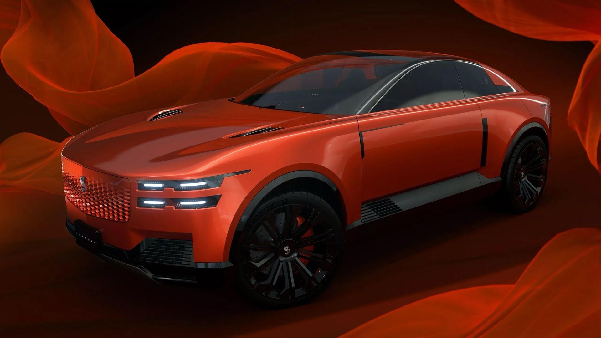 Nu visar Toyota upp Century som coupé