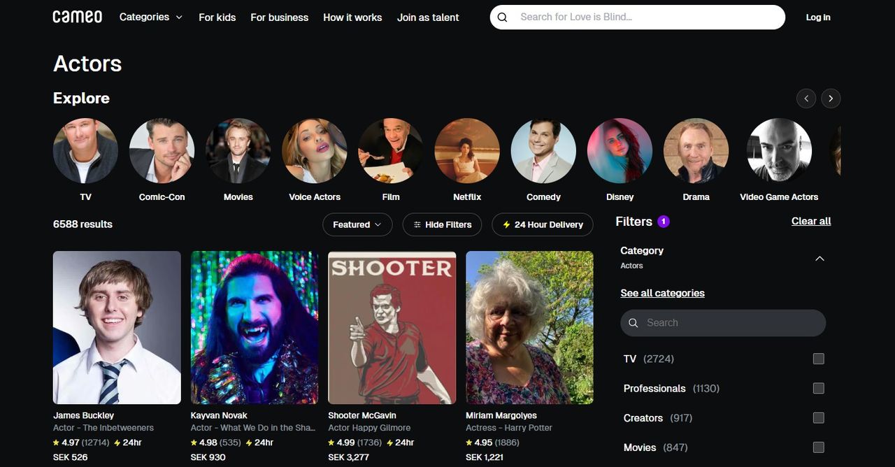Cameo stämmer OpenAI