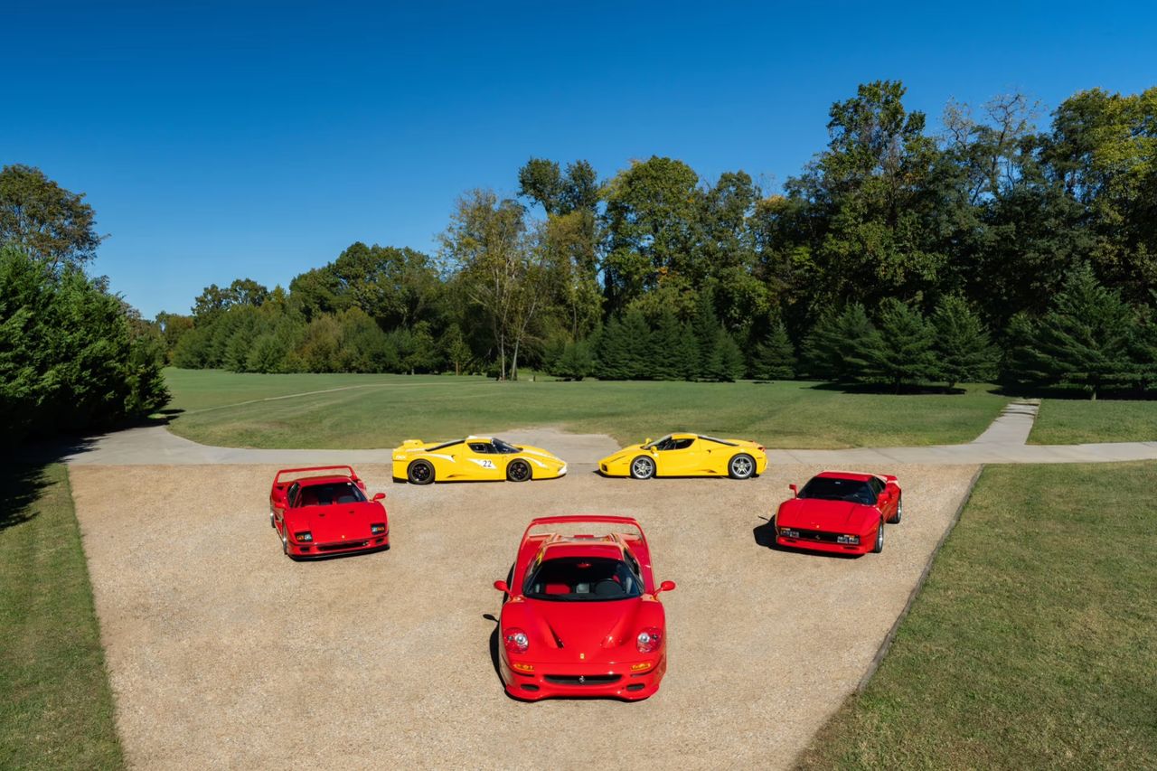 Privat samling med 48 Ferrari-modeller ska säljas