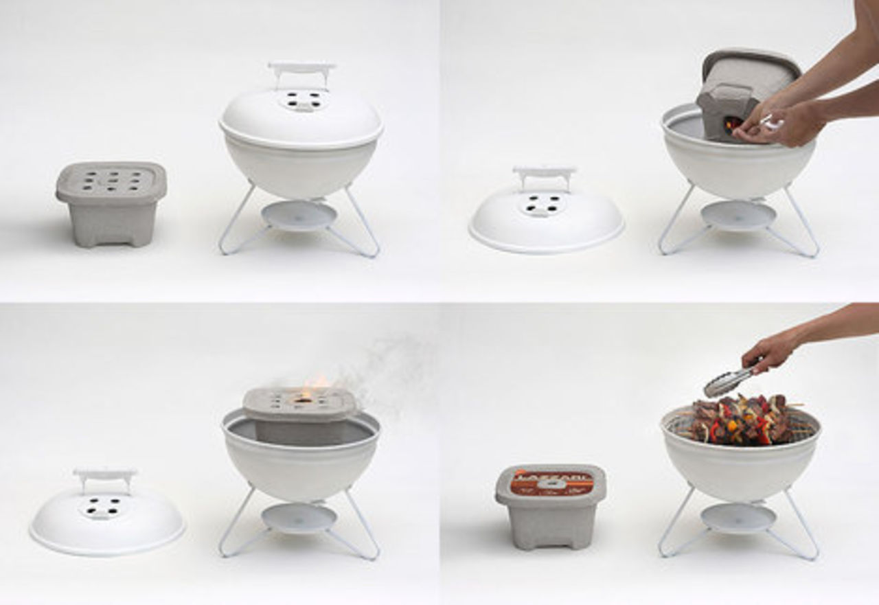 Ekologisk glöd i grillen