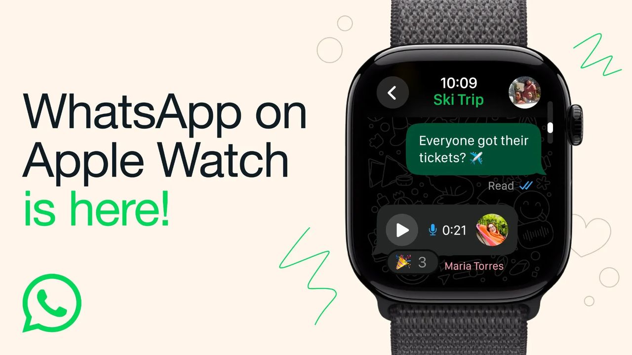 Nu finns WhatsApp för Apple Watch