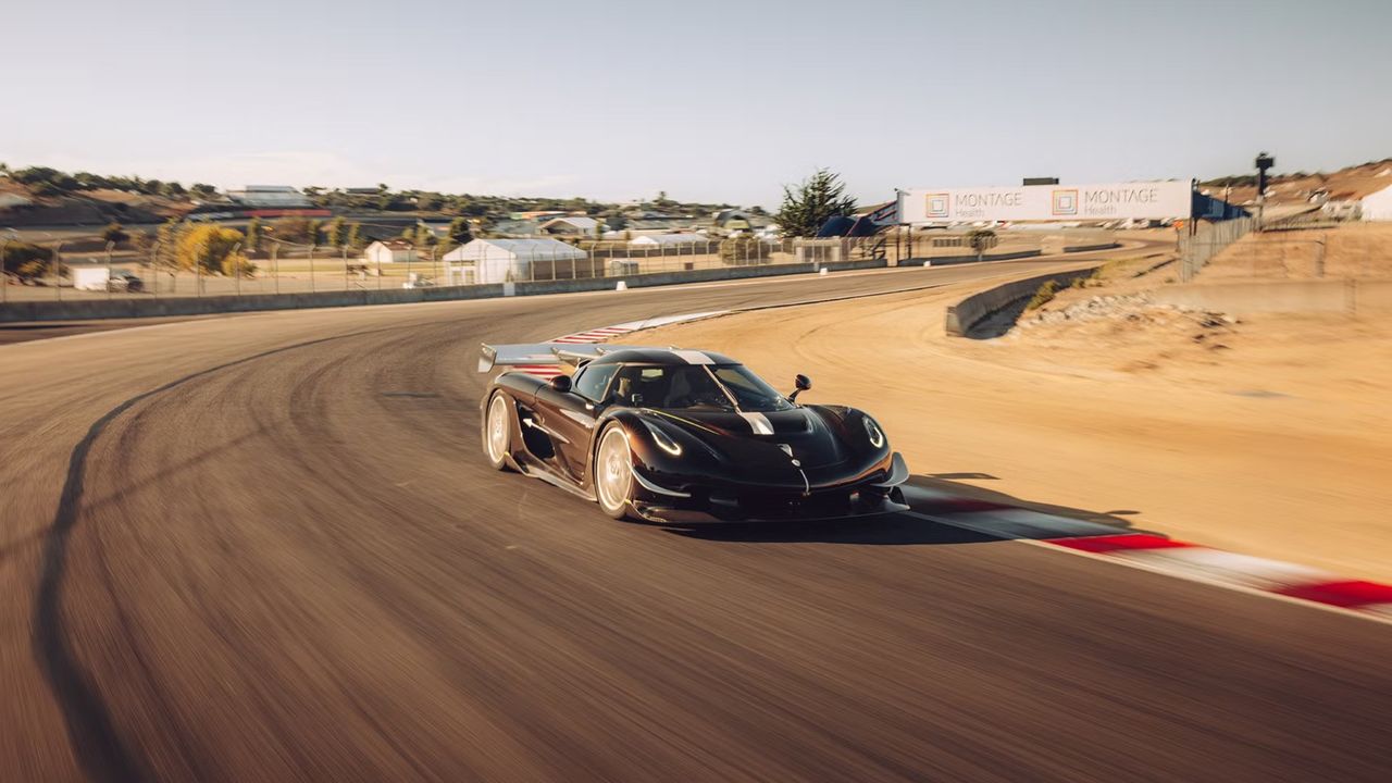 Koenigsegg sätter varvrekord på Laguna Seca