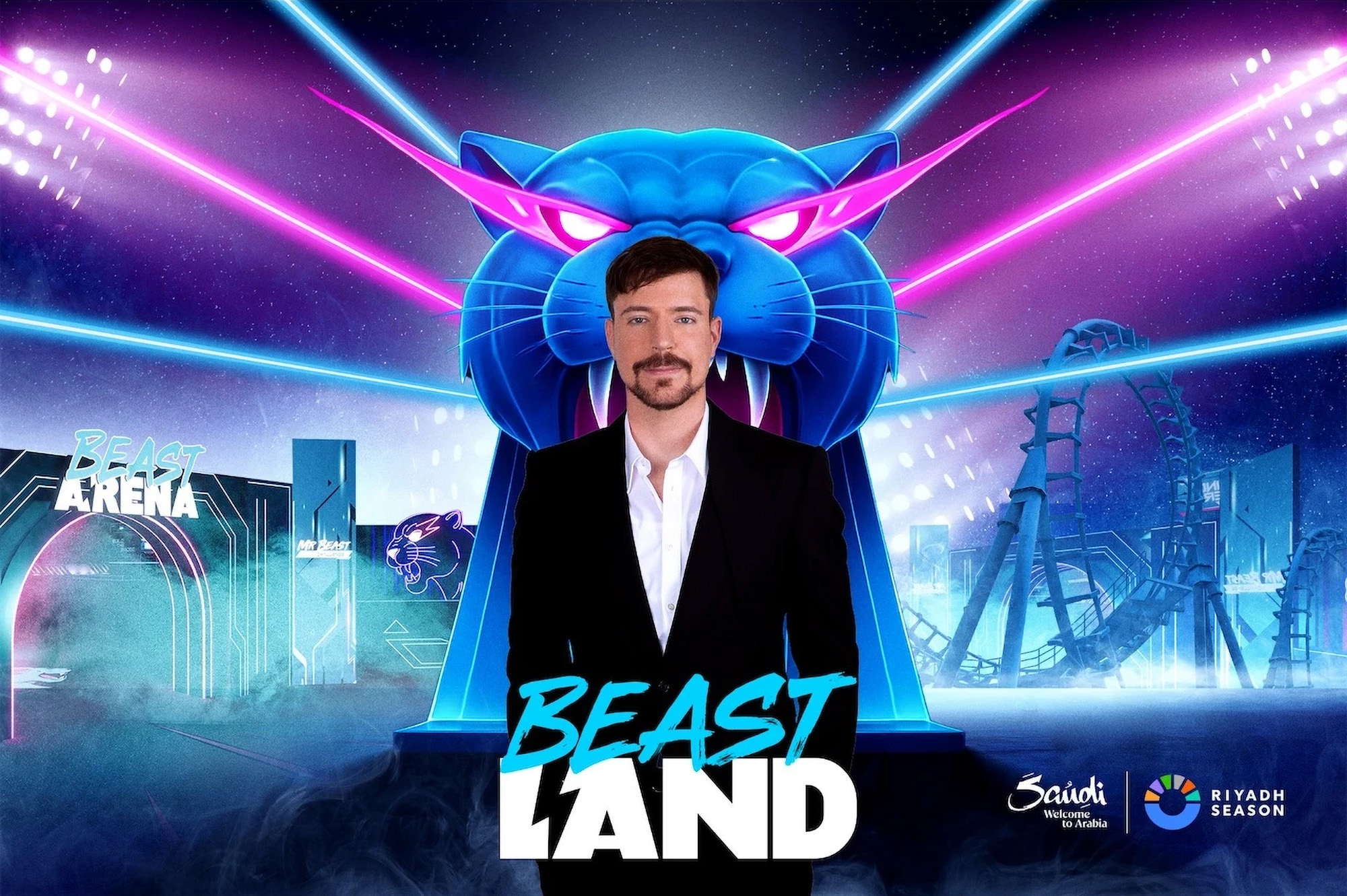 Mr Beast ska öppna en liten nöjespark. Beast Land öppnar i Saudiarabien ...