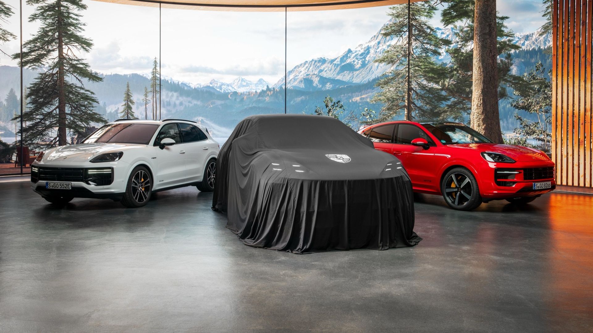 Eldrivna Cayenne visas den 19 november