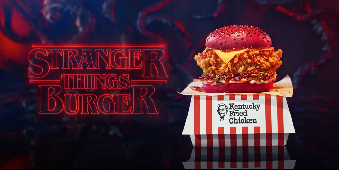 Stranger Things-burgare på KFC