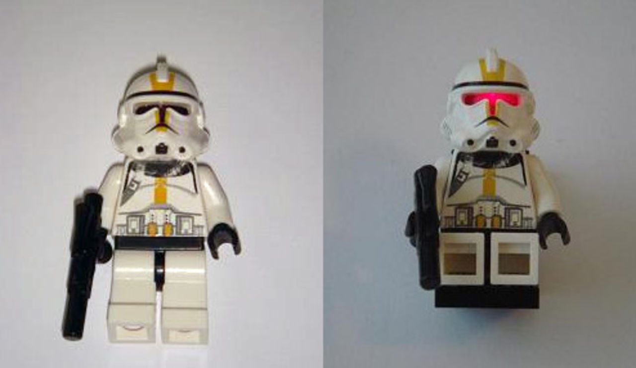 LEGO Star Wars-figur med LED-belysning