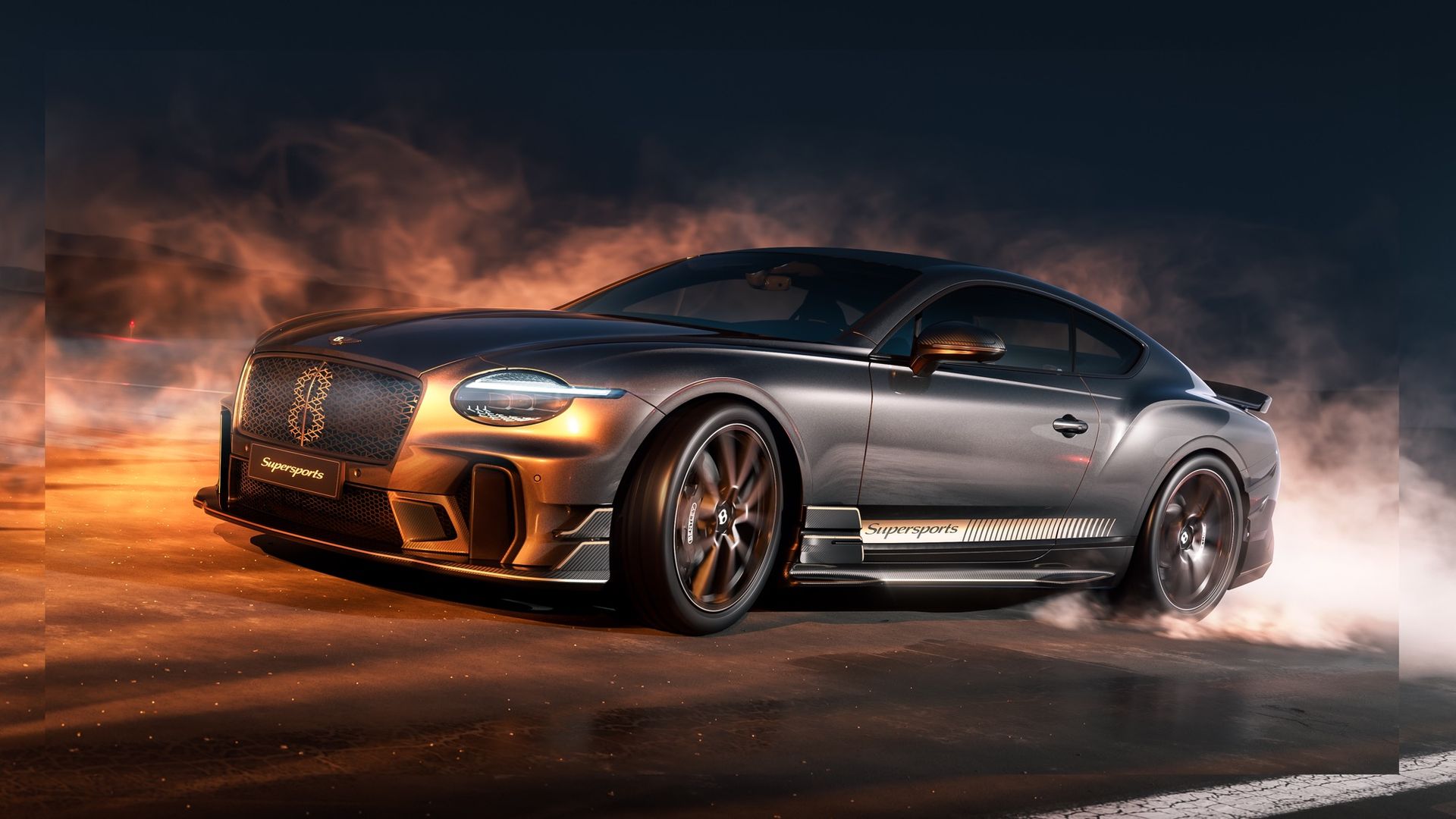 Nya Bentley Continental GT Supersports har bantat 500 kilo!