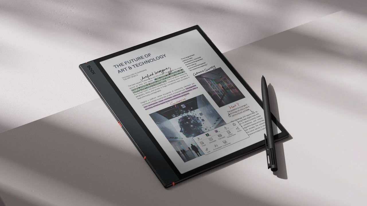 Fler E Ink-enheter från Boox går nu att beställa till Sverige