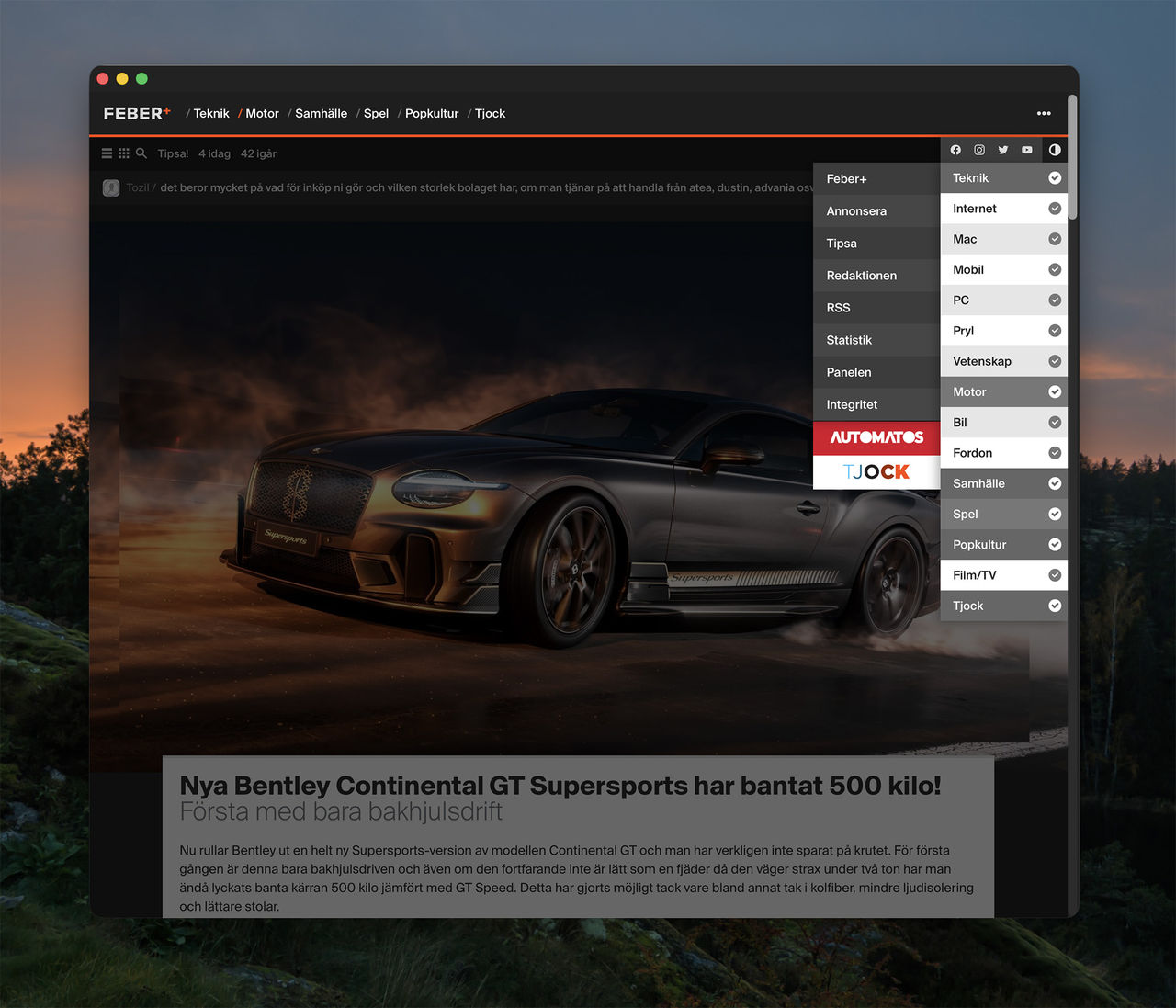 Nu kan man gömma kategorier