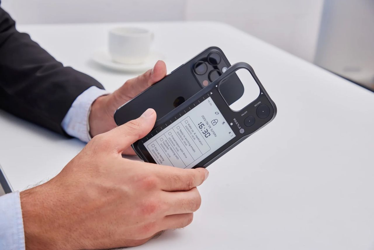 Fixa e-pappersskärm till iPhone