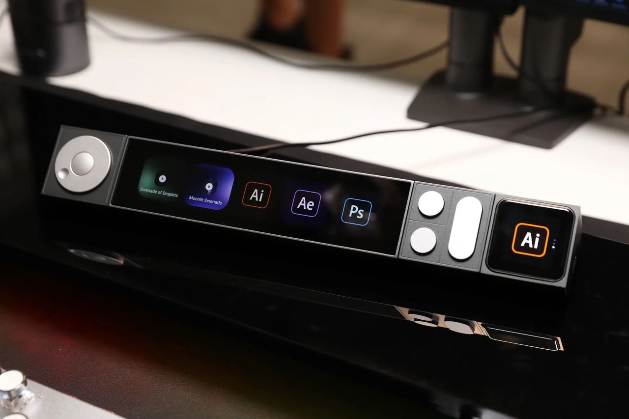 UltraBar X är ett modulärt kontrollcenter för datorn