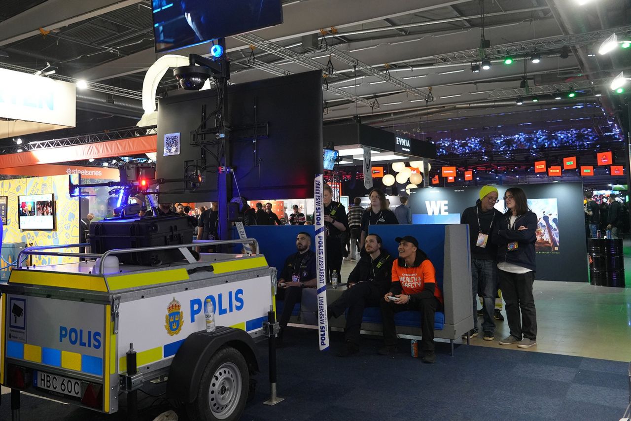 Polisen visade upp sig på DreamHack