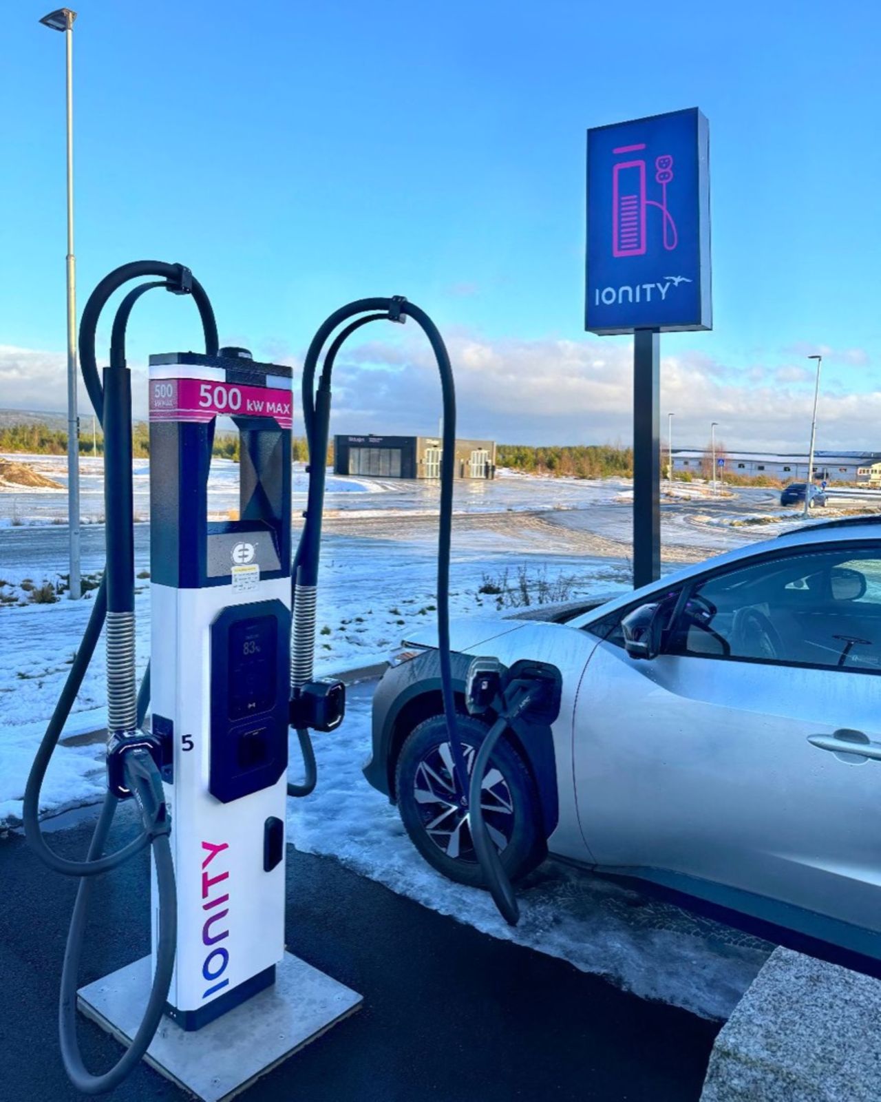 Nu levererar Ionity-laddare upp till 500 kW