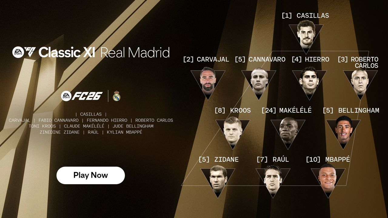 FC 26 lanserar Classic XI