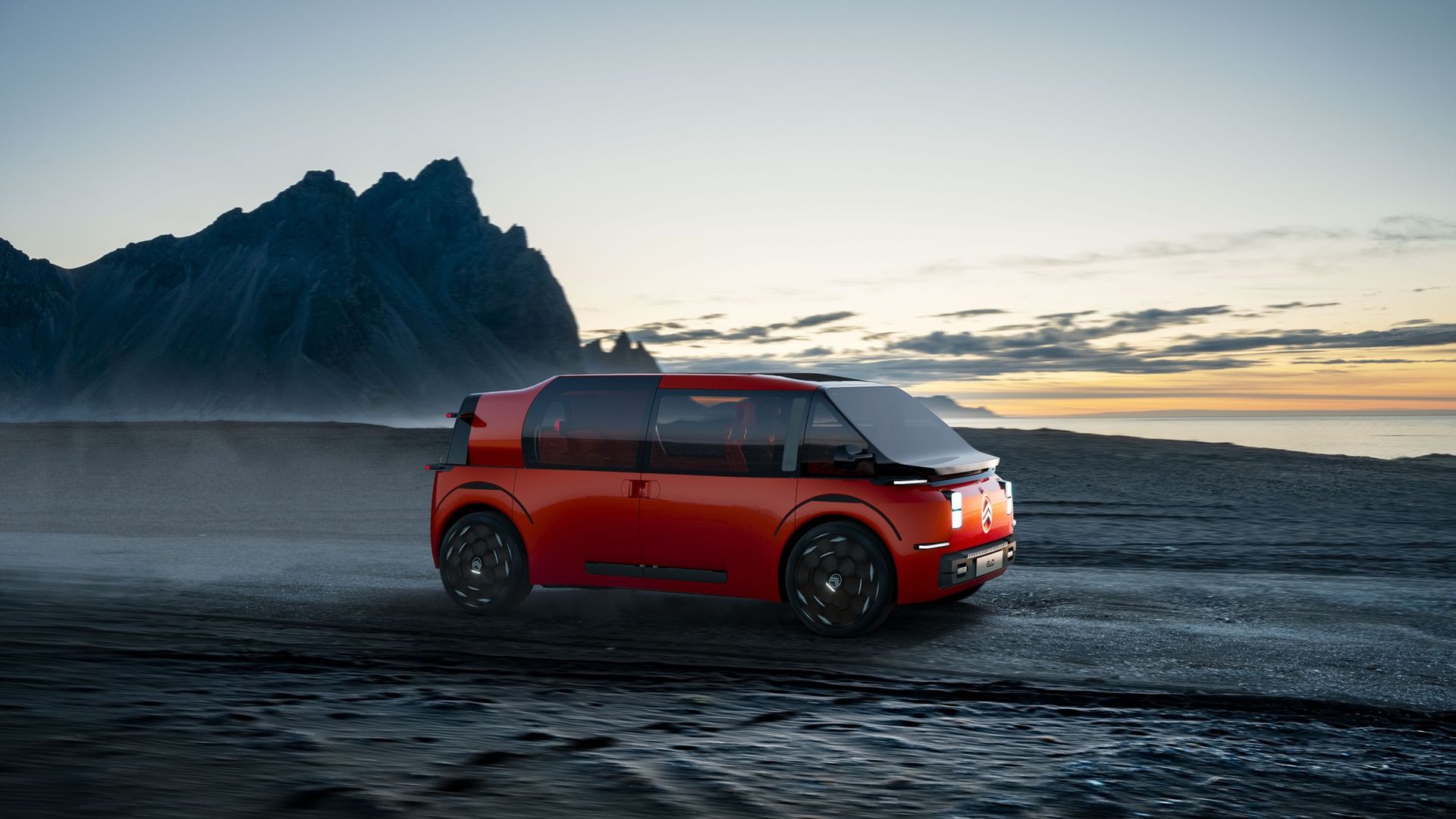 Citroën har byggt eldriven minivan med plats för sex personer