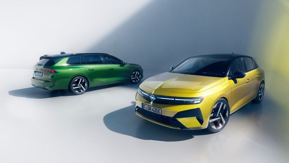Opel Astra har fått nytt ansikte