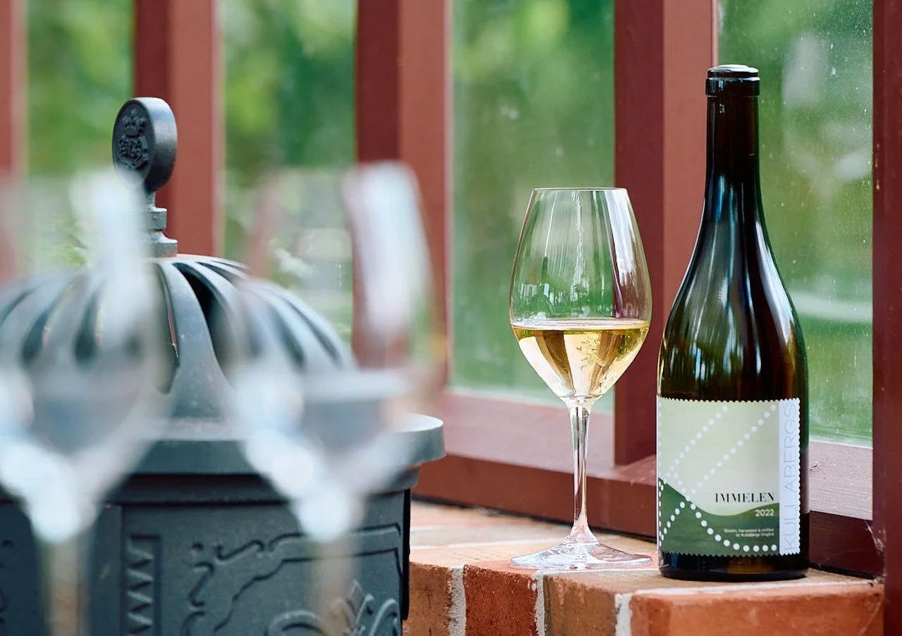 Svenskt vin serverades på nobelmiddagen