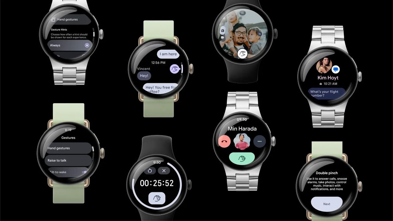 Pixel Watch 4 får nya handgester