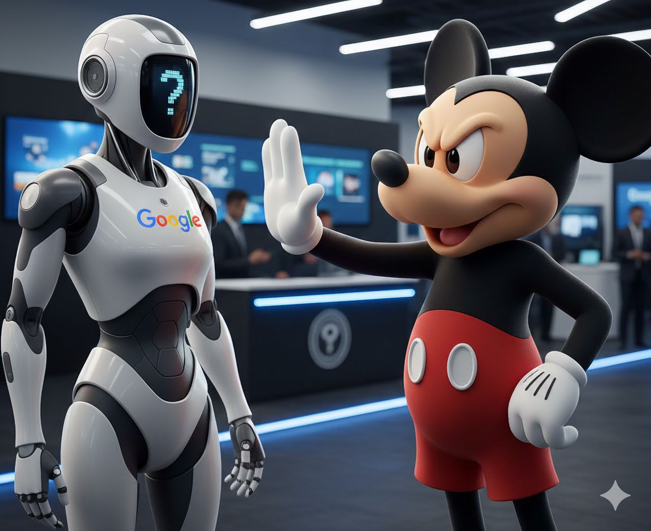 Disney anklagar Google för upphovsrättsbrott