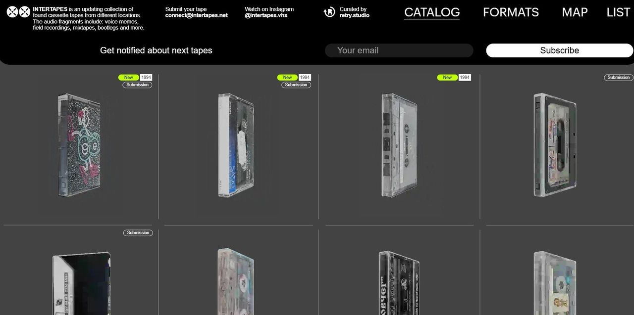 Lyssna på blandband från förr