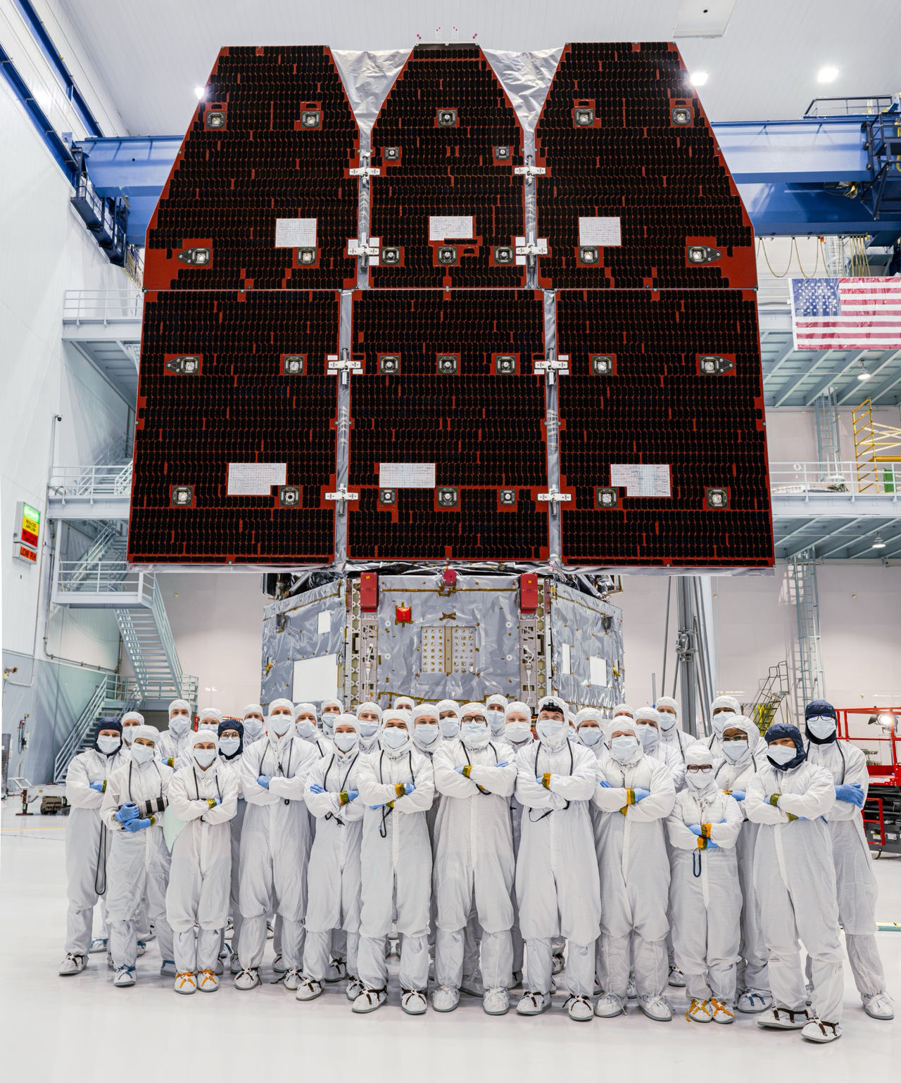 Rymdteleskopet Nancy Grace Roman färdigbyggt