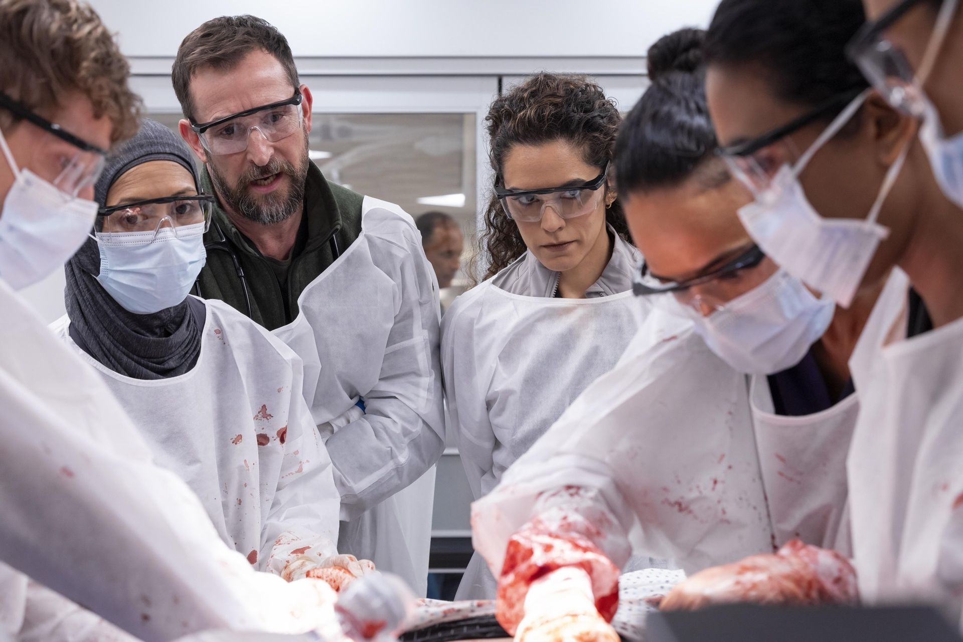 Dags för ännu ett pass på The Pitt 