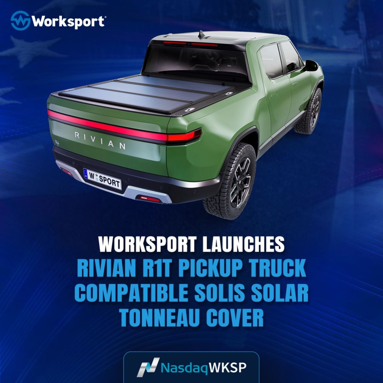 Nästa år kan man få solcellslock till sin Rivian-pickis