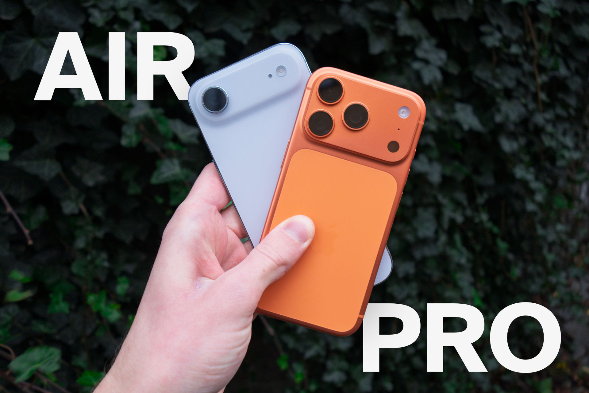 Tre månader senare: iPhone Air eller iPhone 17 Pro