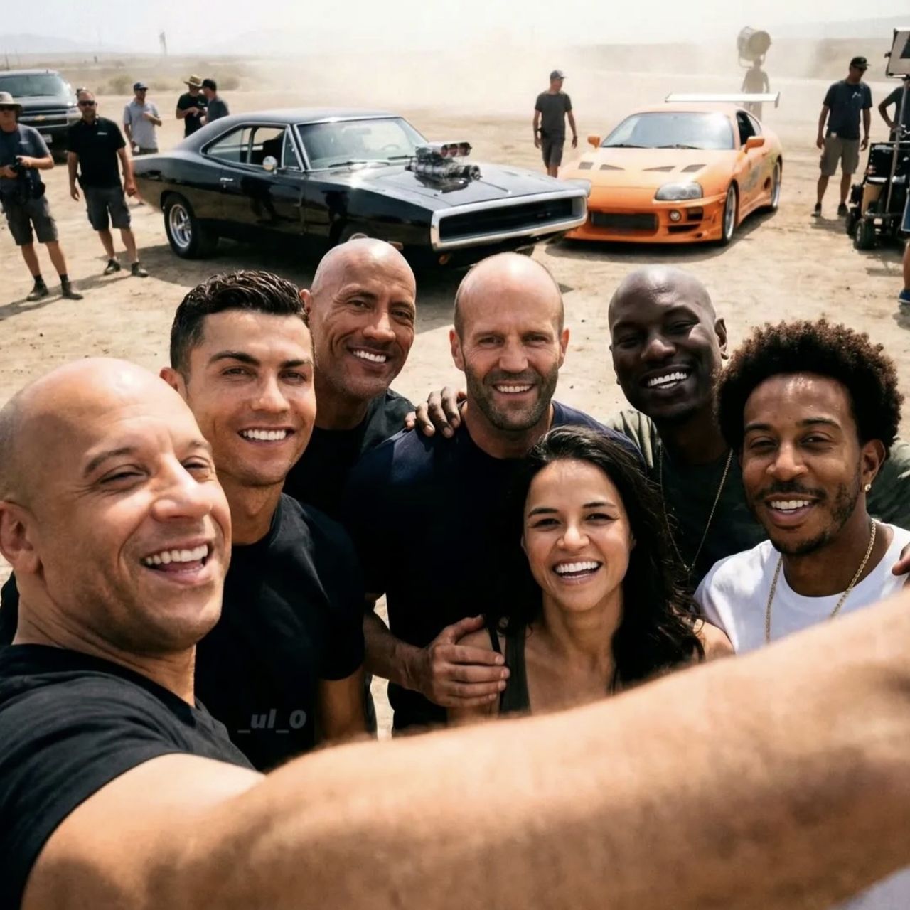 Cristiano Ronaldo verkar vara med i Fast & Furious 11