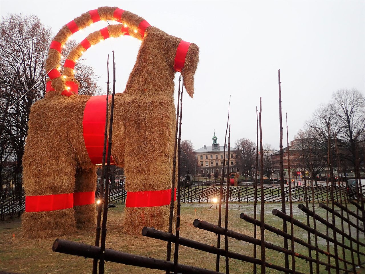 Gävlebocken gick omkull
