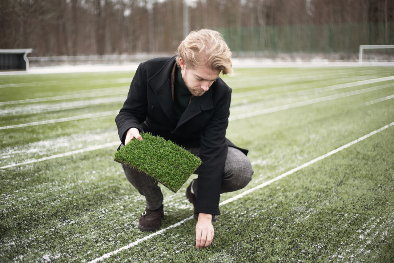 Konstgräs bättre än naturgräs för miljön
