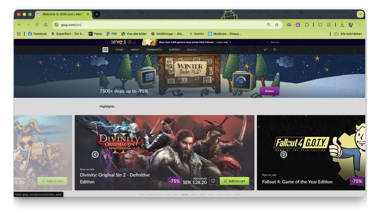 GOG köps upp av en av sina grundare