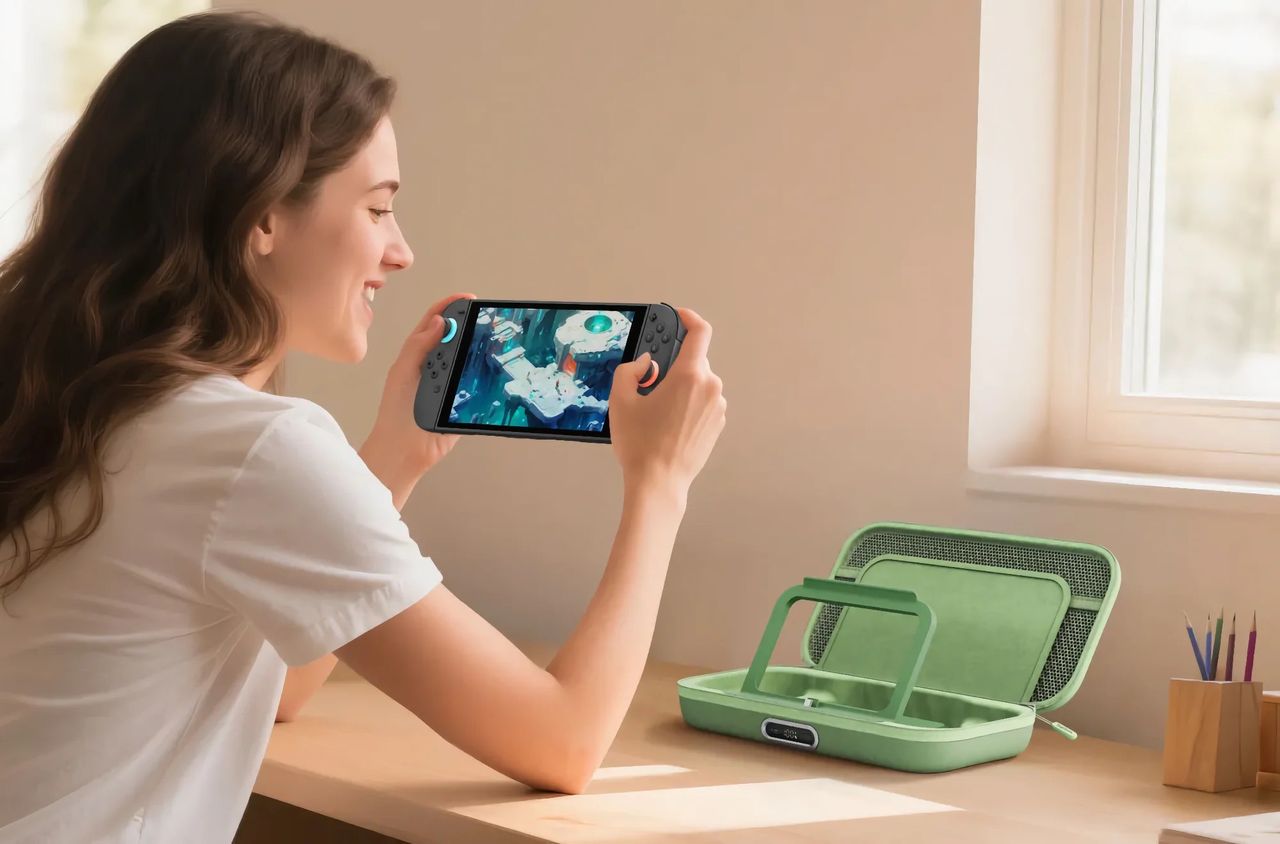 Belkin släpper nytt laddfodral till Nintendo Switch 2