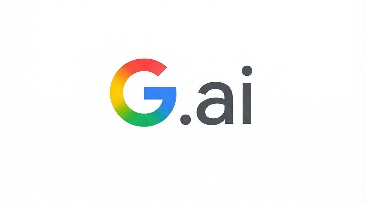 Google säkrar domänen g.ai
