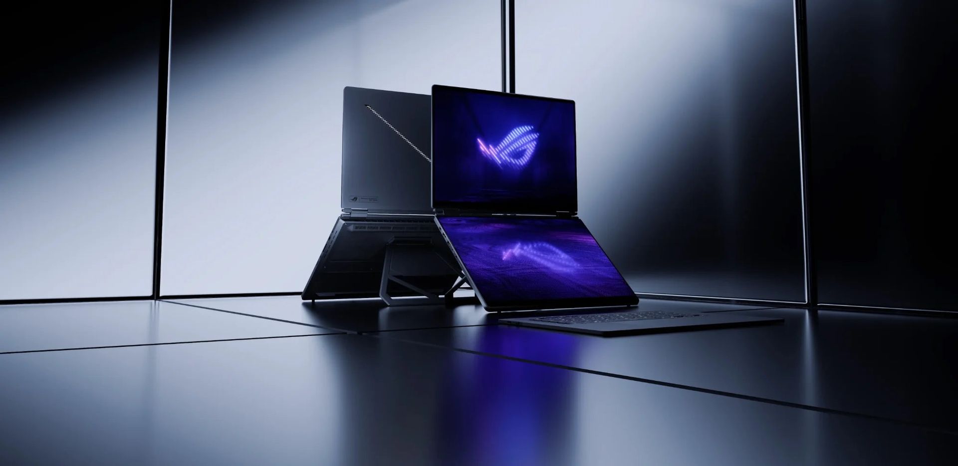 ASUS har gjort en gaminglaptop med två skärmar